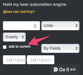 checkbox add to current