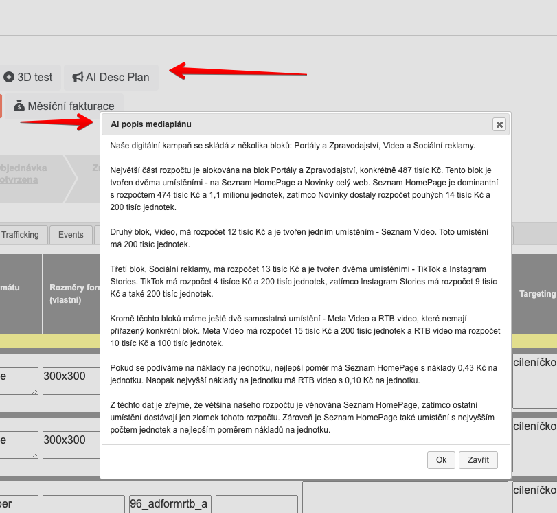 Napojení H3.0 na AI – prakticky – popisovač kampaní